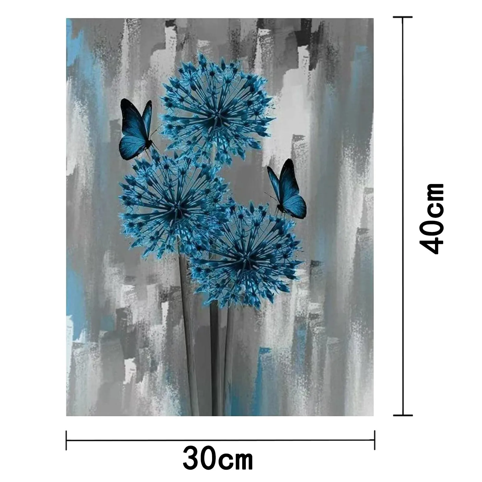 Алмазная живопись стразы картина с цветами полная выкладка из квадратных страз