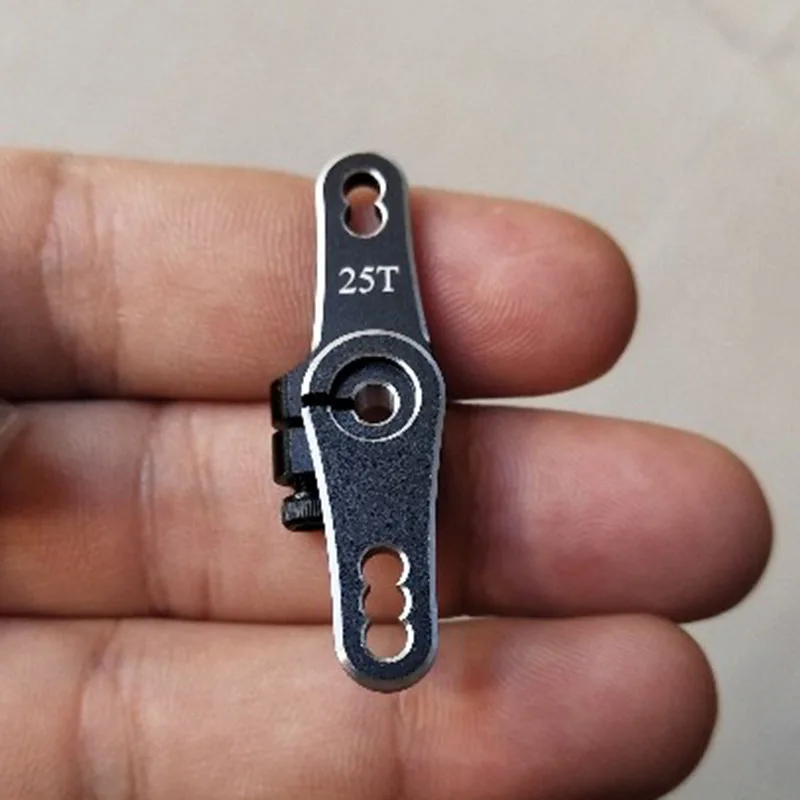 

25T Steering Gear Arm Steering Servo Horn Arm with Locking for RC Car Accessories Parts