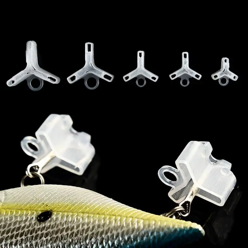 10 штук рыболовных тройных крючков прочный Чехол защитная оболочка защитные