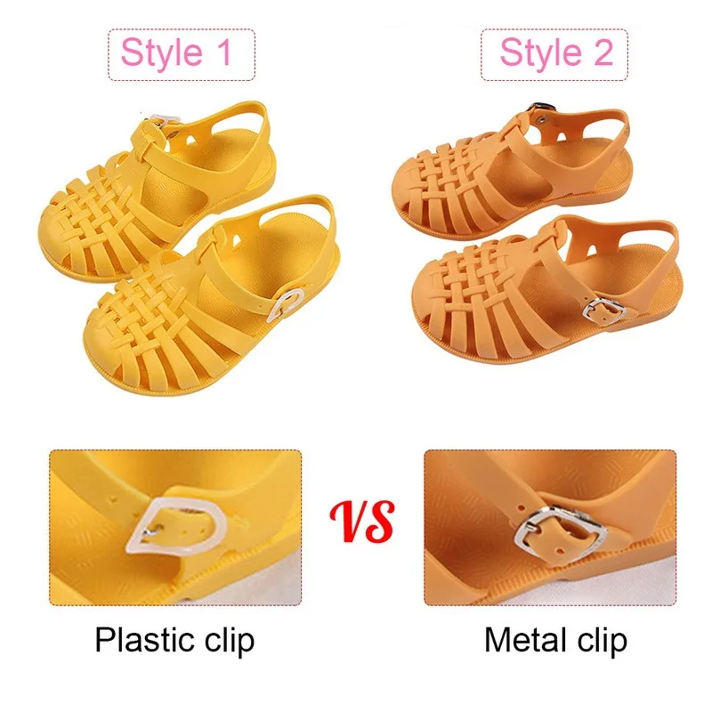 

Kids Sandals Summer Children Shoes Baby Girls Toddler Soft Non-slip Princess Gladiator Beach Shoes Boys Casual Roman Sandals