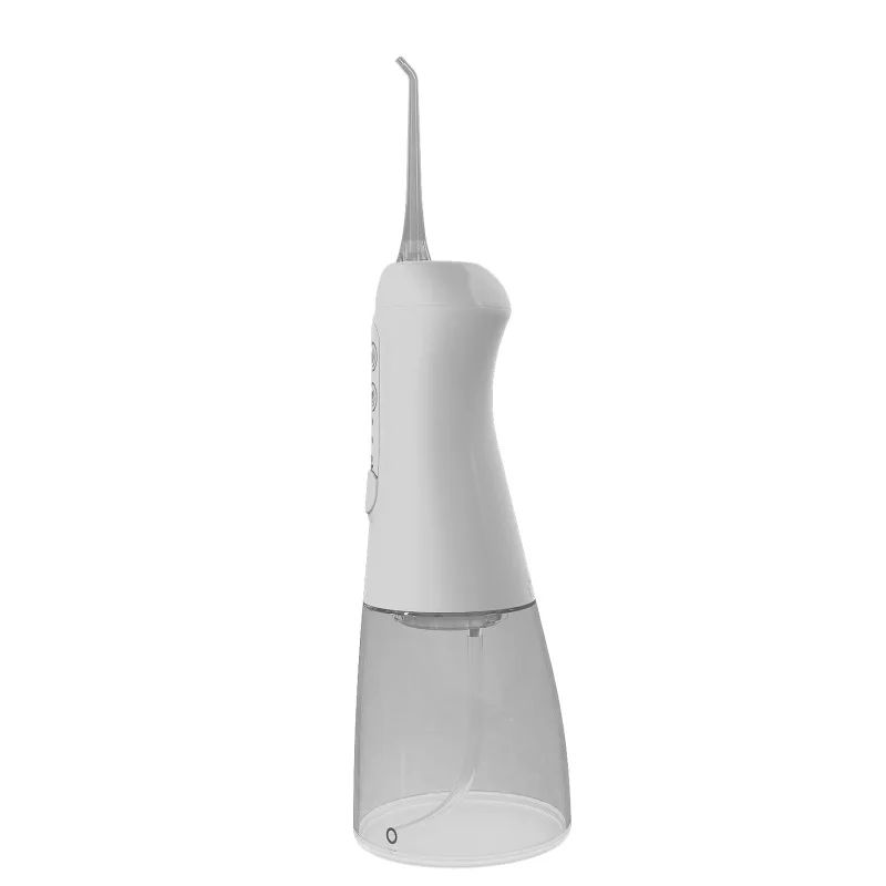 

Household Portable Oral Irrigator 300ml Dental Flosser Three Mode IPX7 Waterproof W/ 2pcs Nozzles CE