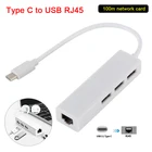 1 шт., адаптер USB Type-C на USB RJ45