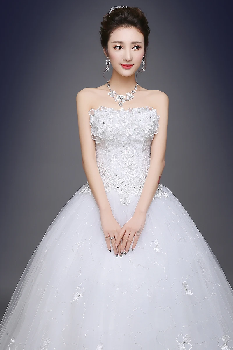 Chinese Style High Neck Half Sleeve 2019 New Wedding Dress Illusion Lace Applique Simple Custom Made Bridal Gown Robe DeH74 | Свадьбы и