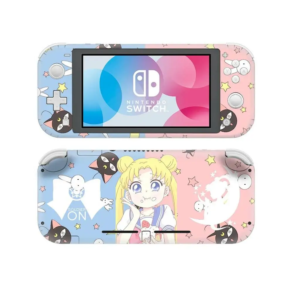 Новые nasud Switch Lite Сейлор Мун наклейки для кожи Nintendo NS консоль и Joy Con контроллер