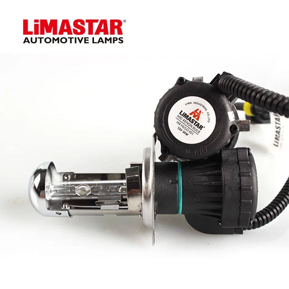 HID ксеноновая лампа H4/9003 Ближний/Дальний свет для автомобильных фар супер яркий