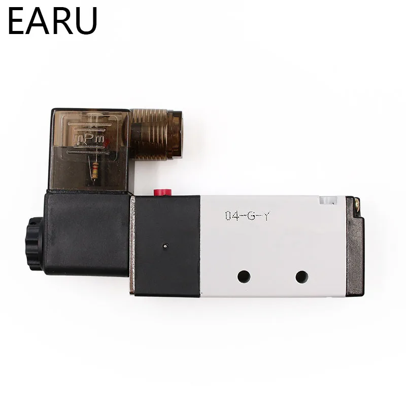 1 шт. 4V210-08 G1/4 &quot2 положения 5 портов воздушный Соленоидный клапан пневматический