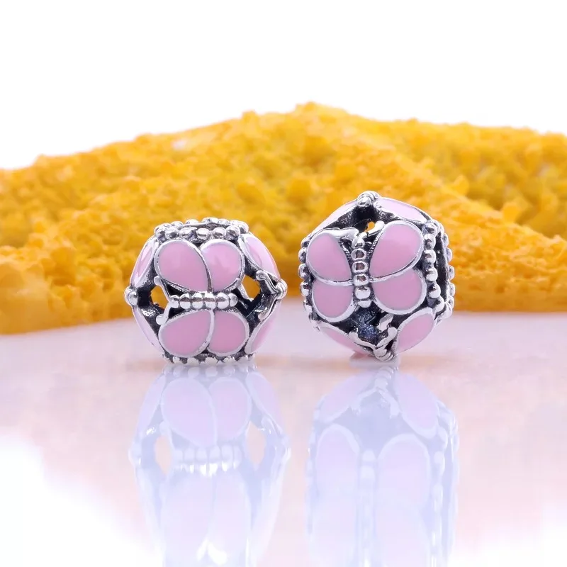 Новинка 2021 г. оригинальные блестящие декоративные бусины в виде бабочек и цветов