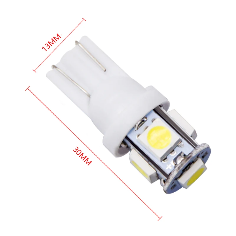

motorcycle white tail light 194 168 ultra bright Side lamp bulb 12V