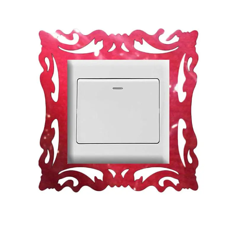 

Acrylic Mirror Switch Sticker Household Switch Stickers Simple Unique Switch Sticker