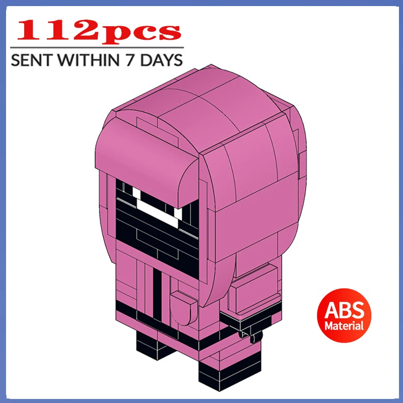 

112Pcs Squid Game Creative Building Blocks Toys Film Series Moc Anime Figure Diy Bricks Children's Toy Kids Boy Girl Xmaas Gifts