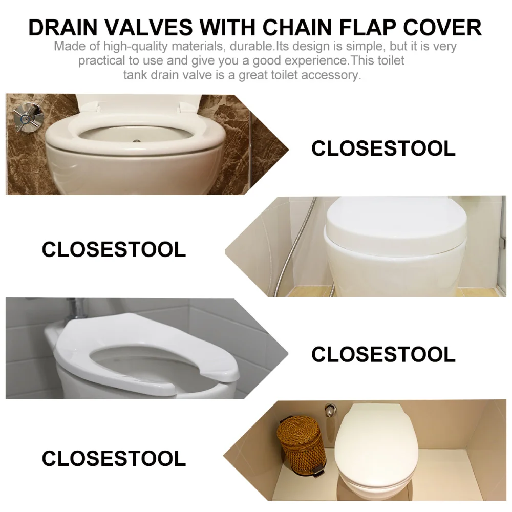 

Universal Toilet Flush and Flapper Replacement Accessories Home Supplies