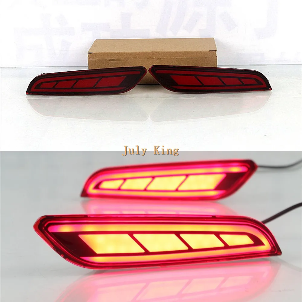Автомобильный светодиодный стоп-сигнал July King чехол для Hyundai IX25 Creta 2017 + индийская