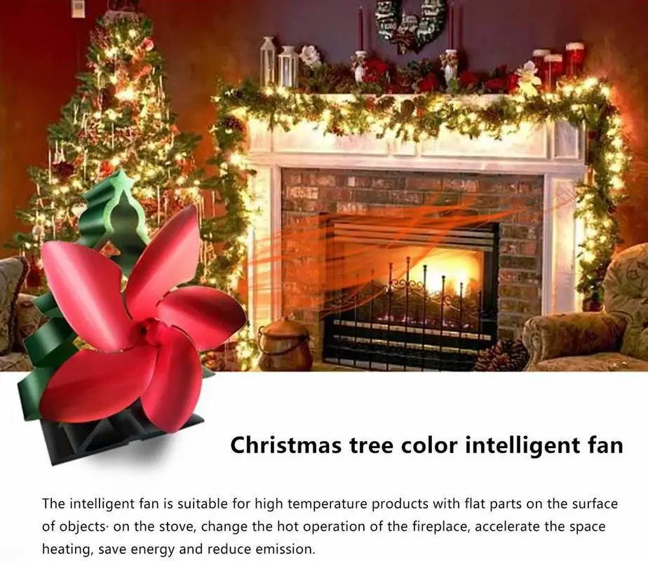 Новый трехцветный охлаждающий вентилятор для рождественской елки | Обустройство