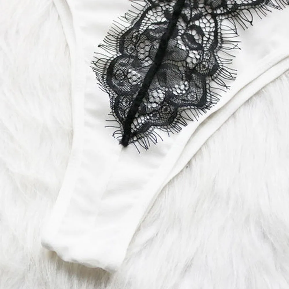 

Women Sexy Lingerie 5XL Plus Size Hot Erotic Sexy Underwear Lace Transparent Deep V-neck Lingerie Teddy Sexy Bodydoll Lenceria