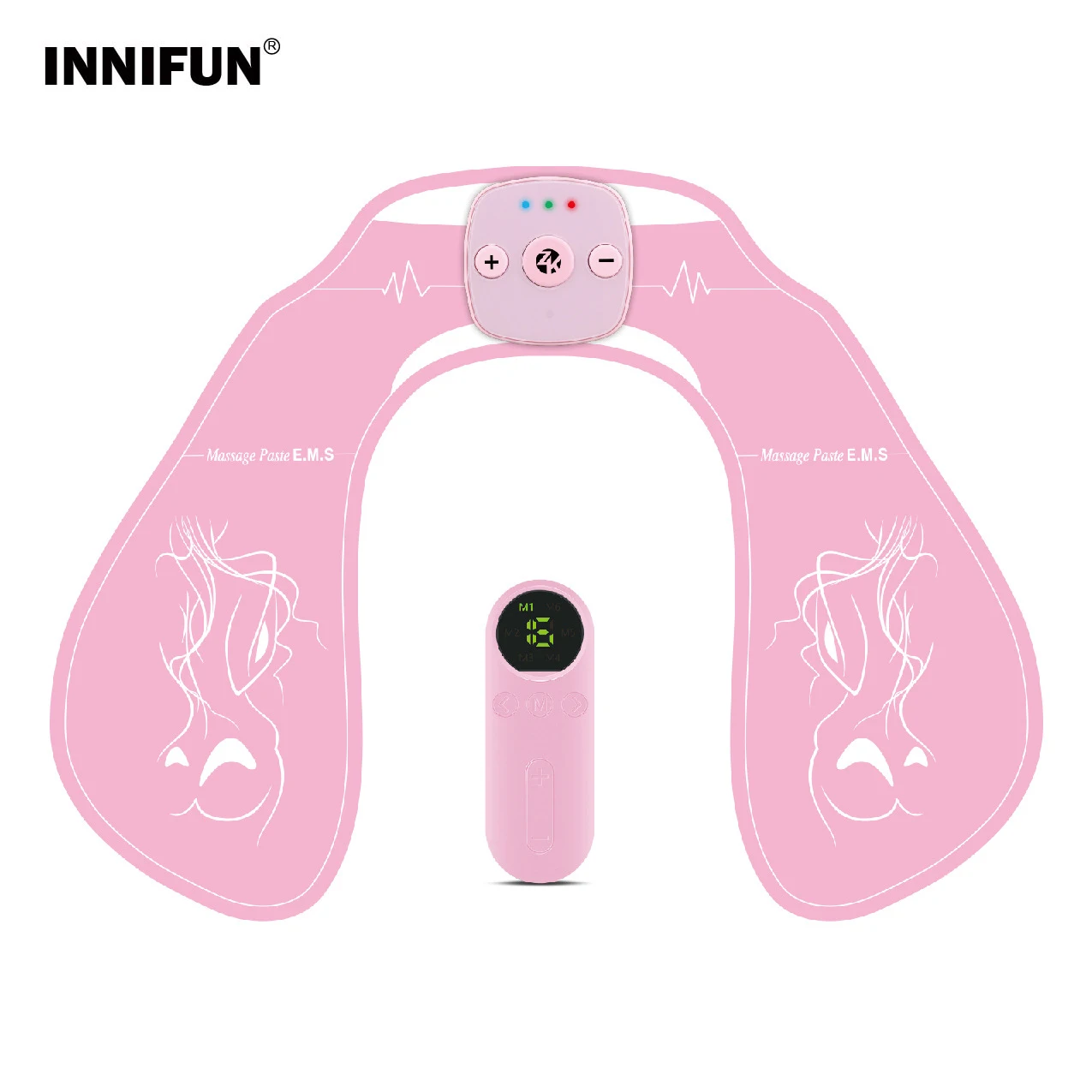 

Anti Cellulite Hip Massager Electric EMS Hip Trainer For Body Massage Slimming Butt Lifting Wireless Buttock Massage Instrument