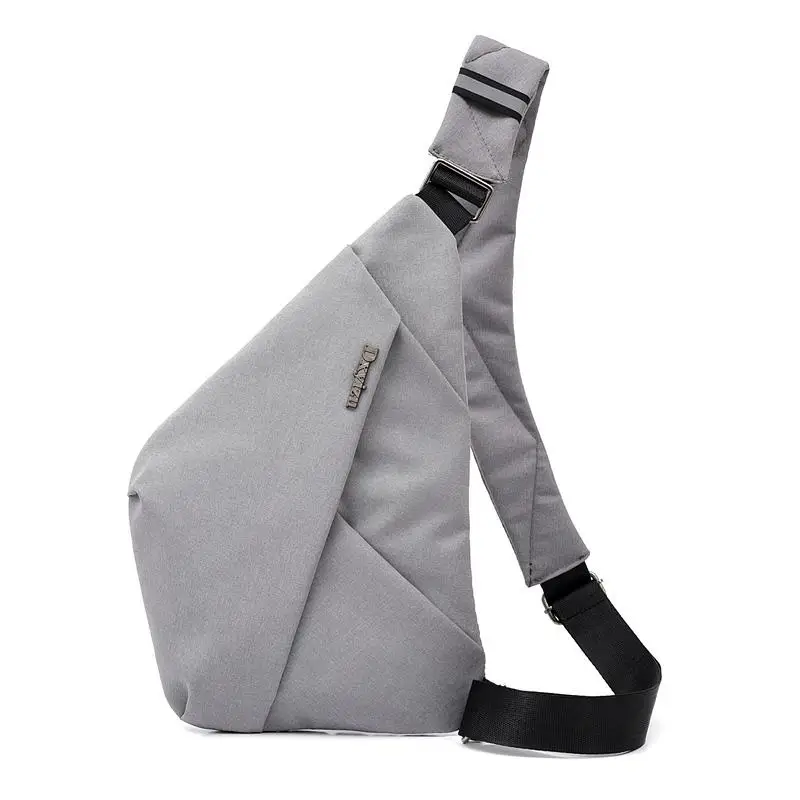 

Модная мужская нагрудная сумка, водонепроницаемый Повседневный нагрудной мешок, деловой мужской слинг с защитой от кражи, дорожный мужской...