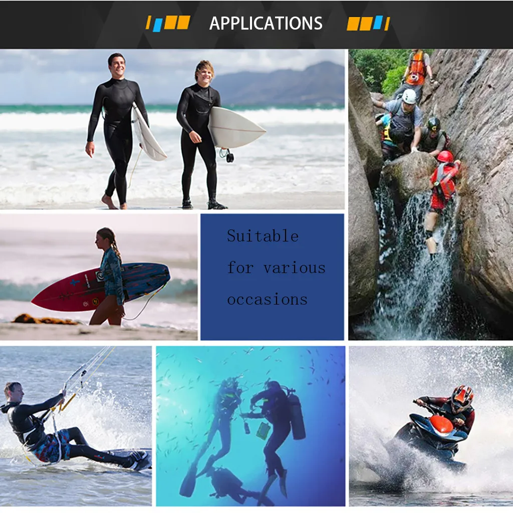 

Trendy Wetsuits & Surfing For Male Swimwear Men Rashguard 1.5mm Neoprene Long Sleeve Scuba One Piece Surfing Diving Swimsuit *A
