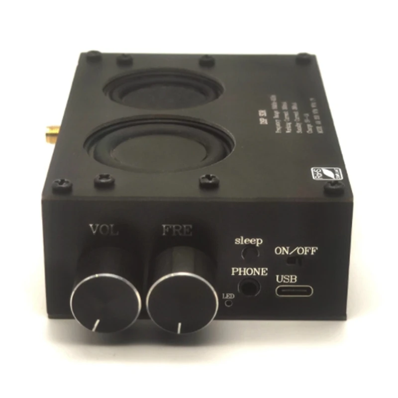 1.10C Edition 3.5Inch 50KHz-2GHz DSP SDR Shortwave Radio Receiver for Malahit Sound Two-Speaker AM SSB NFM WFM | Компьютеры и офис