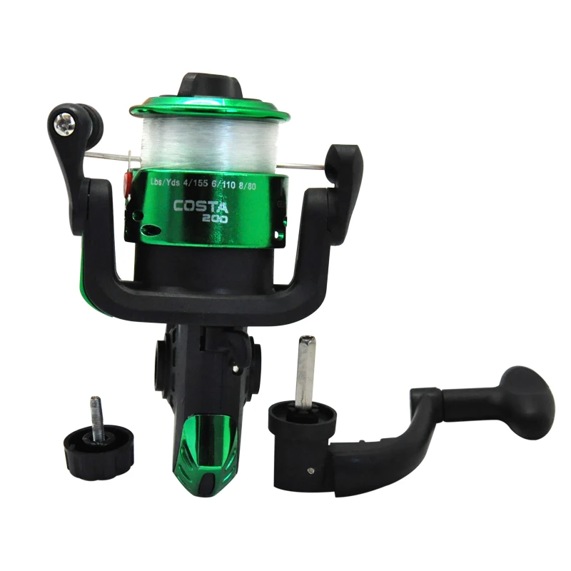 Mini Jigging Lightweight Spinning Reel Ultralight 5.2: 1 Ratio Portable Left/Right Carp Boat Fishing | Спорт и развлечения