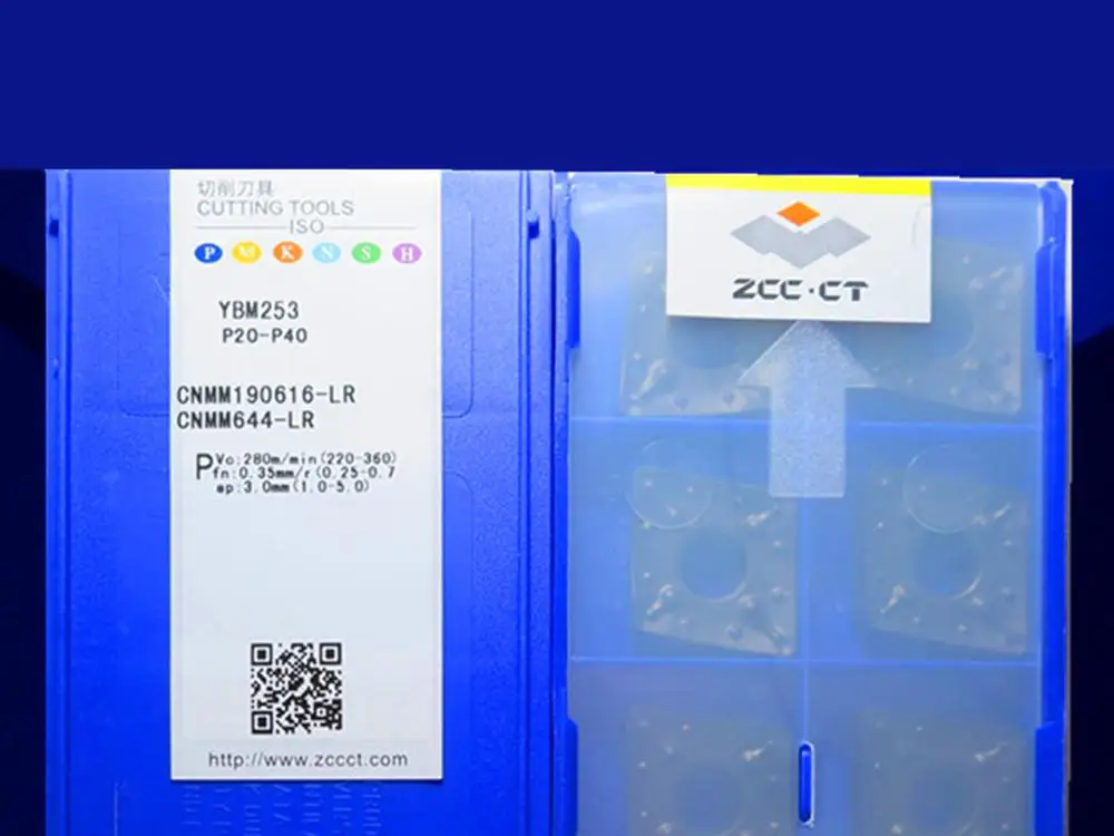 

CNMM190616-LR YBM253 CNC caribde inserts 10PCS