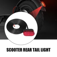 1pc universal replacement rear tail light for xiaomimijia m365electric scooter skateboard x7v0 bicycle lights night lighting