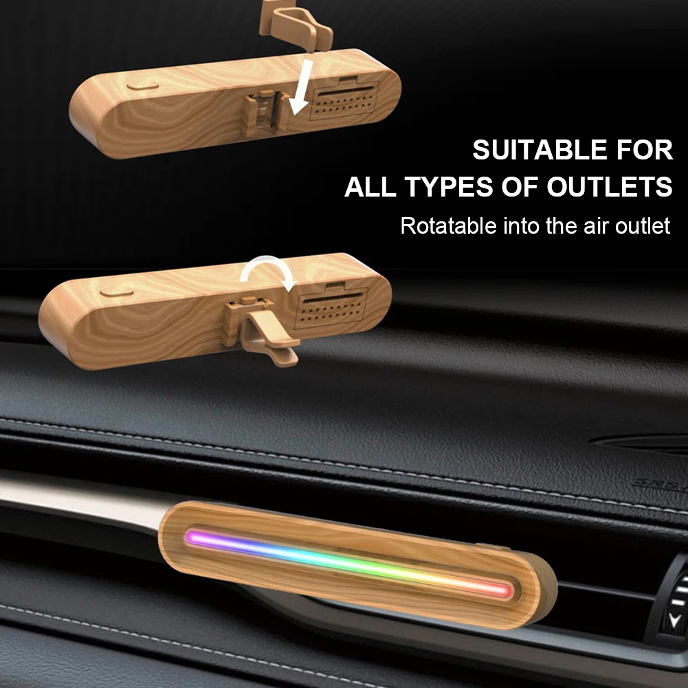 Автомобильный освежитель воздуха со светодиодный Ной подсветкой декорирование