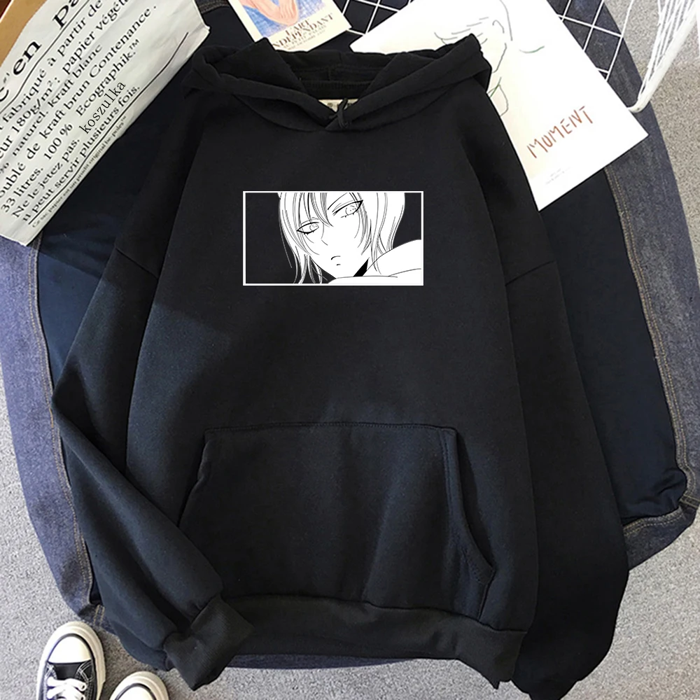 

Anime Kamisama Kiss Hoodies Loose Fleece Hoodie Manga Tomoe Vintage Clothing Pullovers Sweatshirt for Teens Winter Women Tops