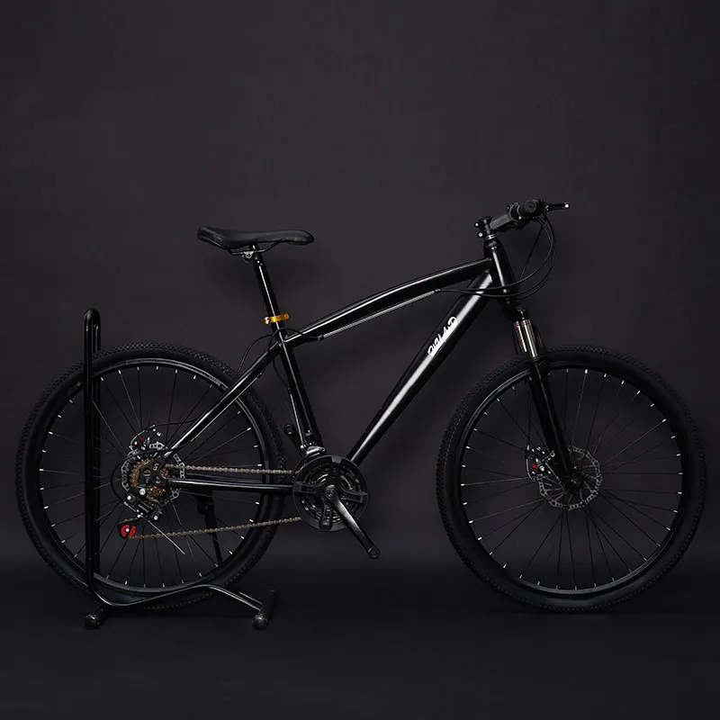 

Two Decals Mountain Bike 26 Inch Adult Speed Double Disc Brakes Aluminum Alloy Rim Students Off Road Men and Women Bicycle