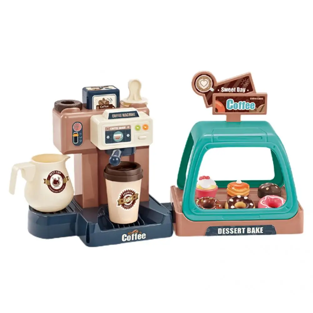 Милая игрушка для ролевых игр звуковые эффекты дома Реалистичная кофейная