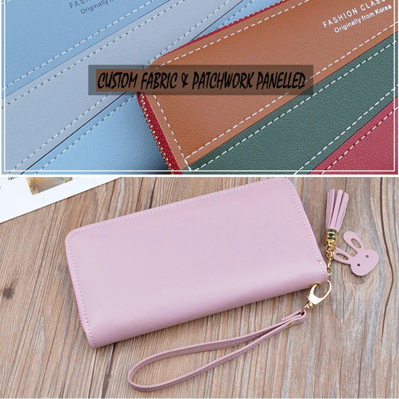 Женский клатч с геометрическим рисунком розовые кошельки карманом для