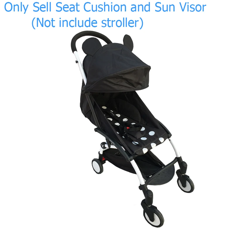 

Stroller Accessories Seat Cushion and Canopy Sun Visor Sunshade For 175 Degree Babyzen Yoyo Yoya Vovo Ving similar Stroller