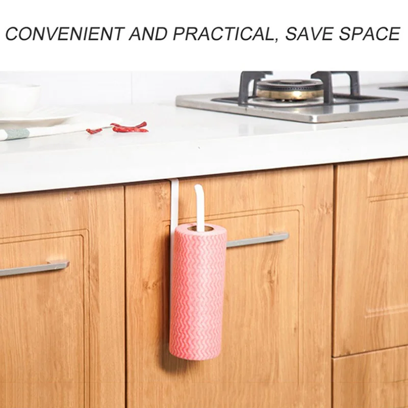 

Roll Paper Holder Bathroom Home Organization Repeatedly Stick Hooks Kitchen Storage Shelf Rack C6C080X177
