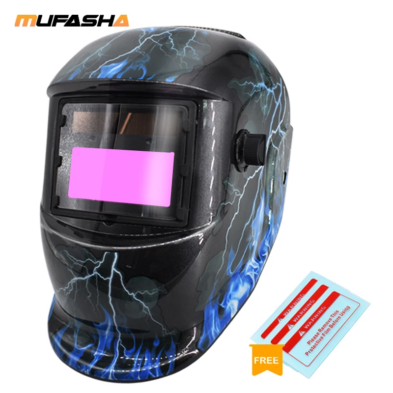 

MUFASHA Automatic Darkening Welding Mask Helmet for MIG MMA TIG Welding