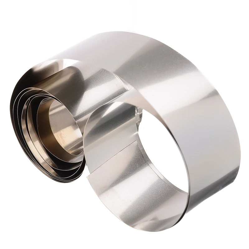 Никелевая пластина высокой степени очистки 1 шт. тонкая серебристо серая фольга