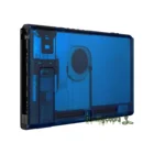 Задняя панель для консоли eXtremeRate, прозрачная, синяя, сделай сам, запасной корпус для консоли NS Switch с подставкой