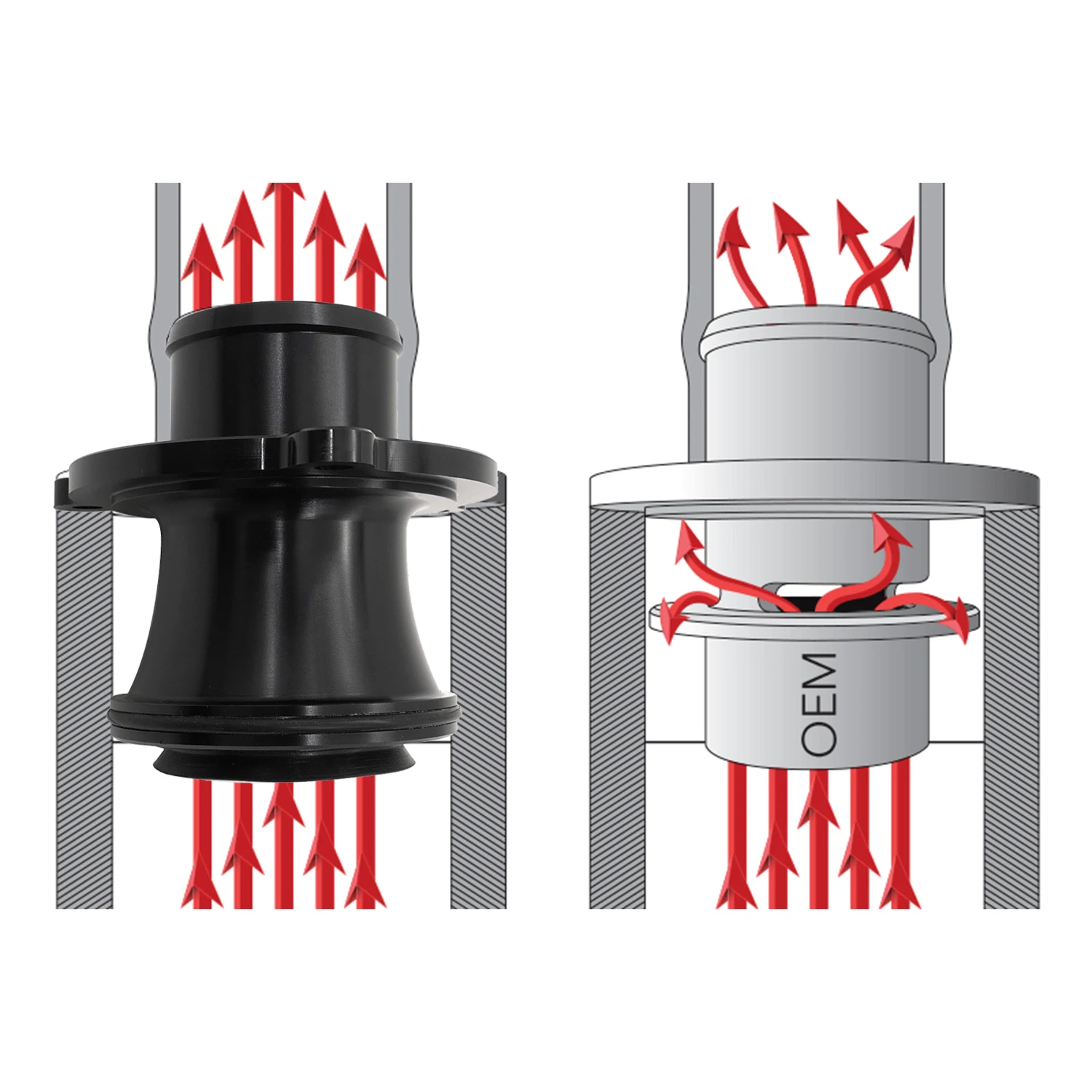 Турбокомпрессор усовершенствованная труба для впускного отверстия силиконовый