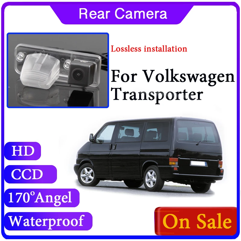 

For Volkswagen Transporter Eurovan Caravelle Vanagon VW T4 1990~2003 High Quality Waterproof Camera