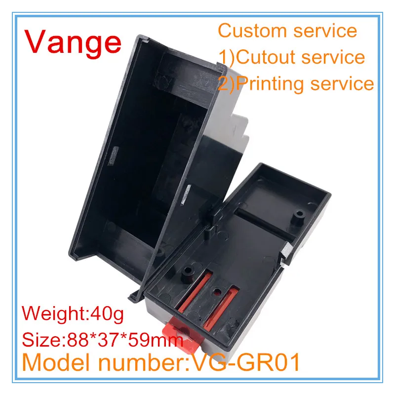 2 шт./лот проект промышленного контроля коробка 88*37*59 мм корпус из АБС-пластика diy |