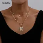 Ожерелье-чокер с имитацией жемчуга, 2 шт.компл., в стиле бохо