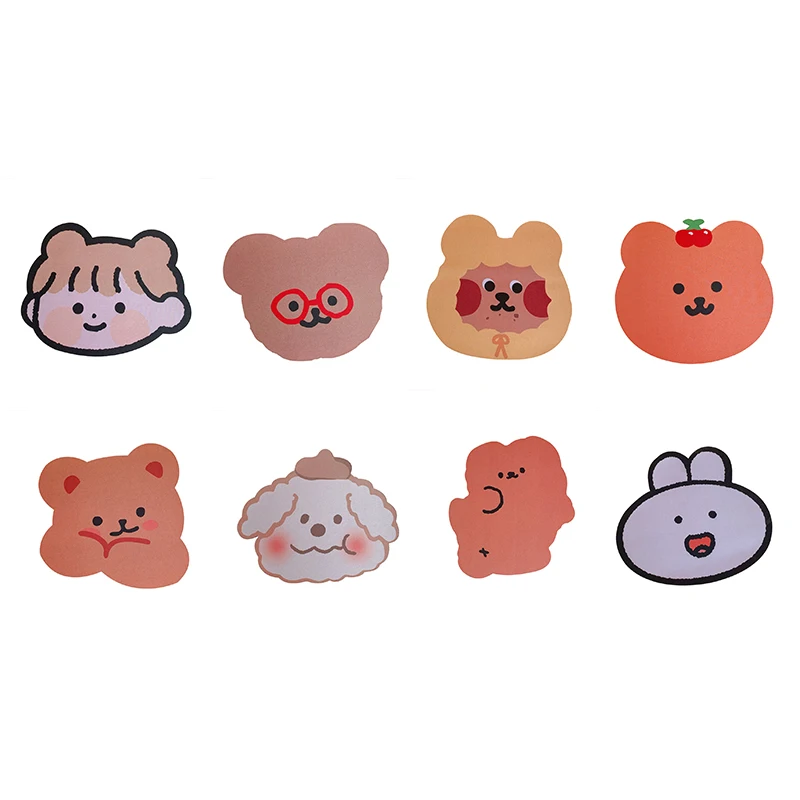 

Cartoon Girl Heart Mouse Pad Small Cute Computer Student Office Non-slip Student Desk Mat