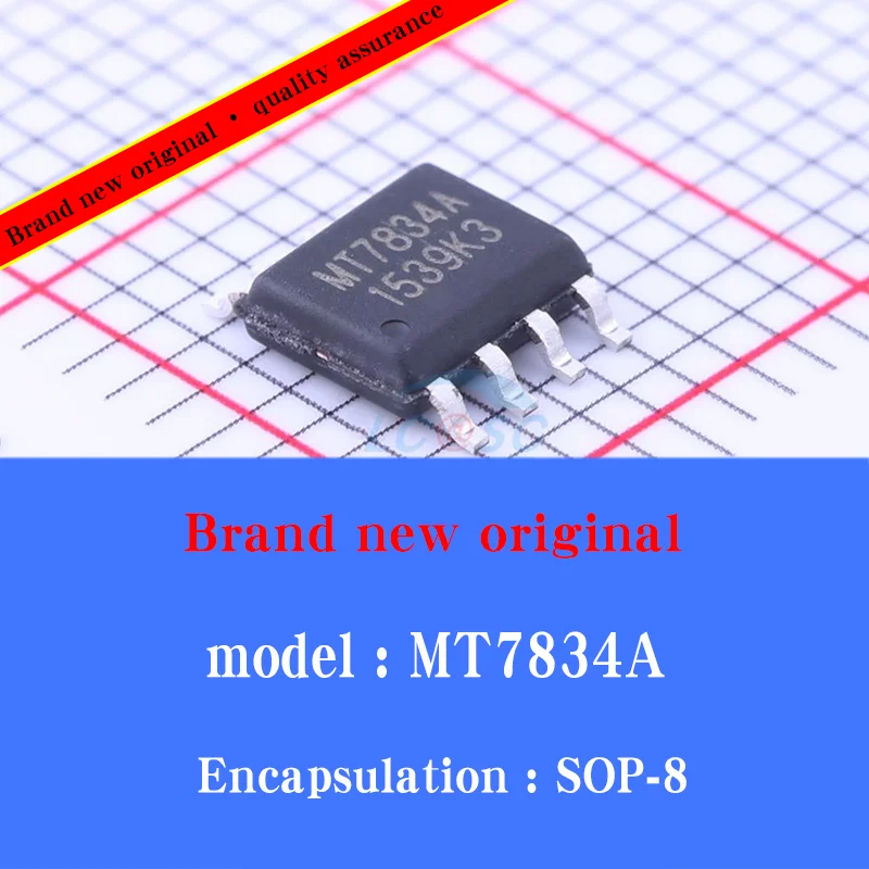 

20/pcs Lot New original MT7834A SOP-8 patch MT7834 LED constant current drive IC chip