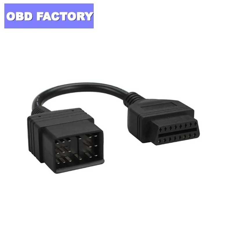 Для Toyota 22Pin OBDII 16Pin гнездовой разъем Кабель адаптер DLC привести для 22 контактный OBD2