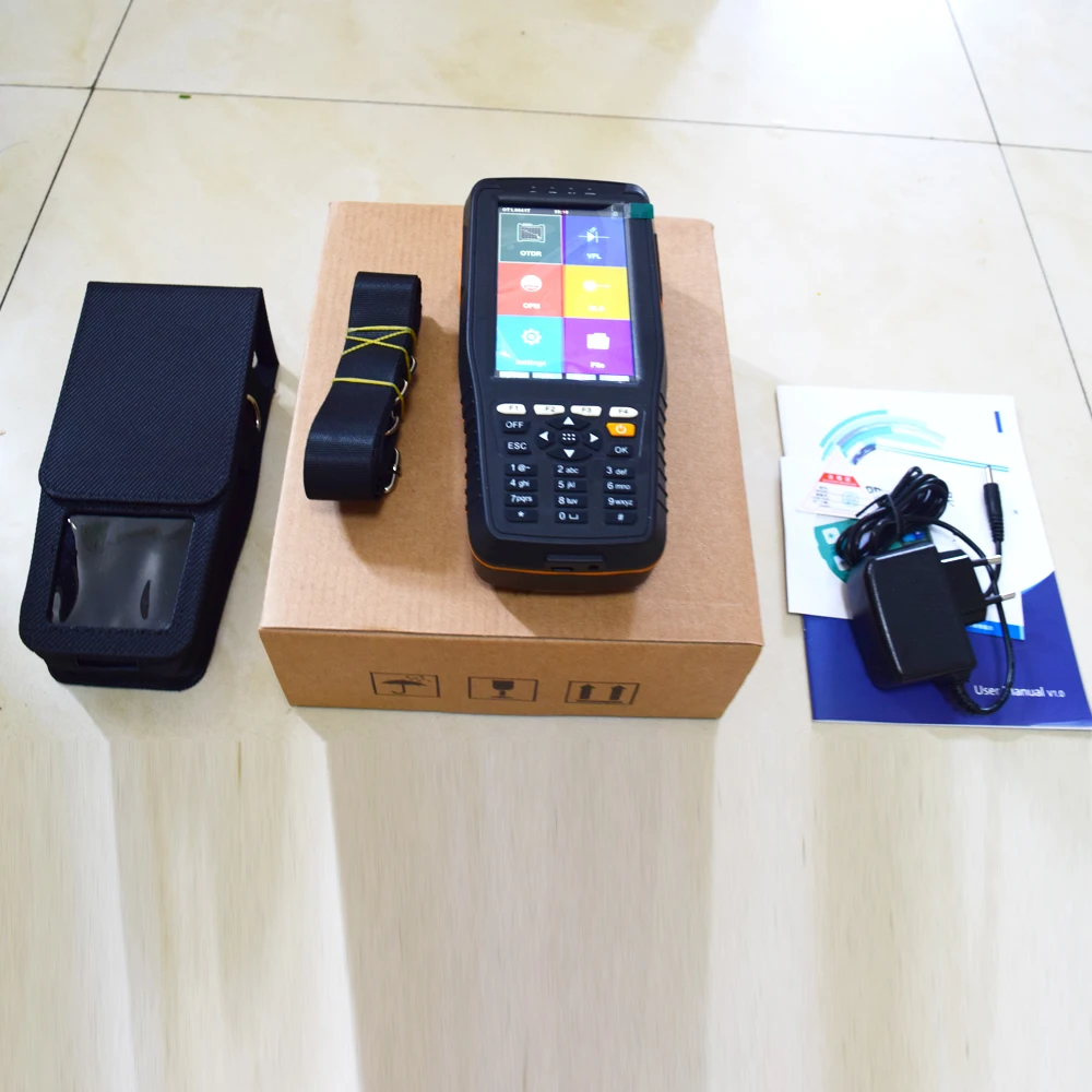 OTDR TM290 Смарт 1310 1550nm с VFL/OPM/OLS сенсорный экран оптический