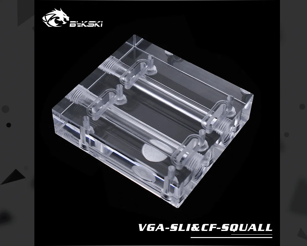 Bykski VGA-SLI& CF-SQUALL, SLI/CF мосты водоблок, для видеокарты Cross Fire, L4-2way/L4-3way/L6-2way/L8-2way/L4-4way