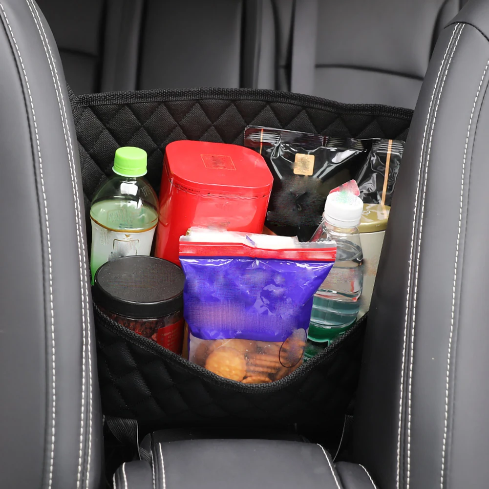 

Car Pocket Handbag Holder Seat Back Net Bag Large Capacity Between Seats Handbag Holder Front Seat Storage Car Barrier Backseat