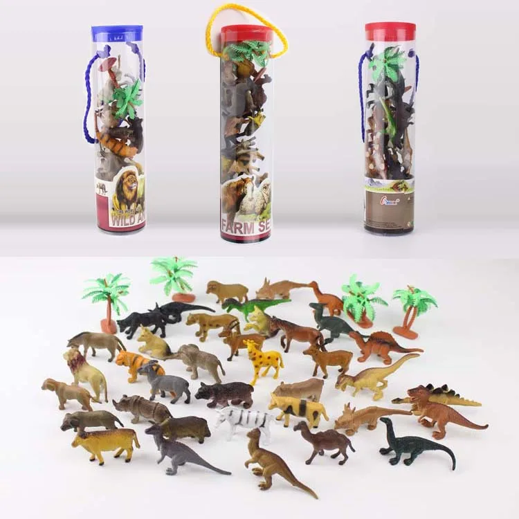 

Hot Sale Bottled Dinosaur Toy Simulation Marine Animal Model Mini Dinosaur Model Toy Birthday Decoration Gift K34