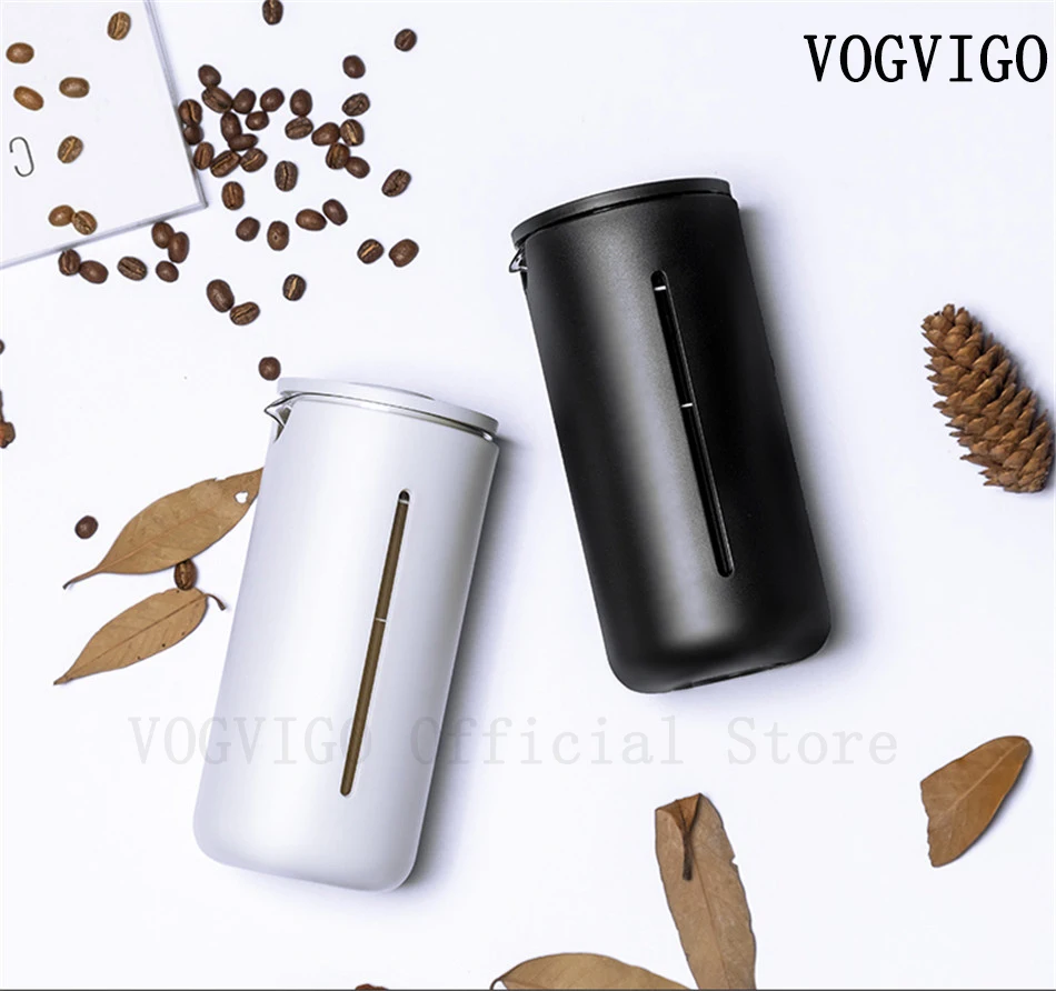 

Стеклянный пресс для французского кофе Timemore, портативный пресс для французского кофе, 450 мл, фильтр для французского чая, пресс-плунжер