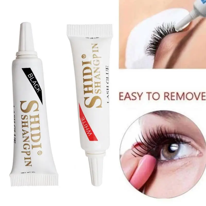 

9ml Eyelash glue Hypoallergenic double eyelid transparent glue glue black / W2L4