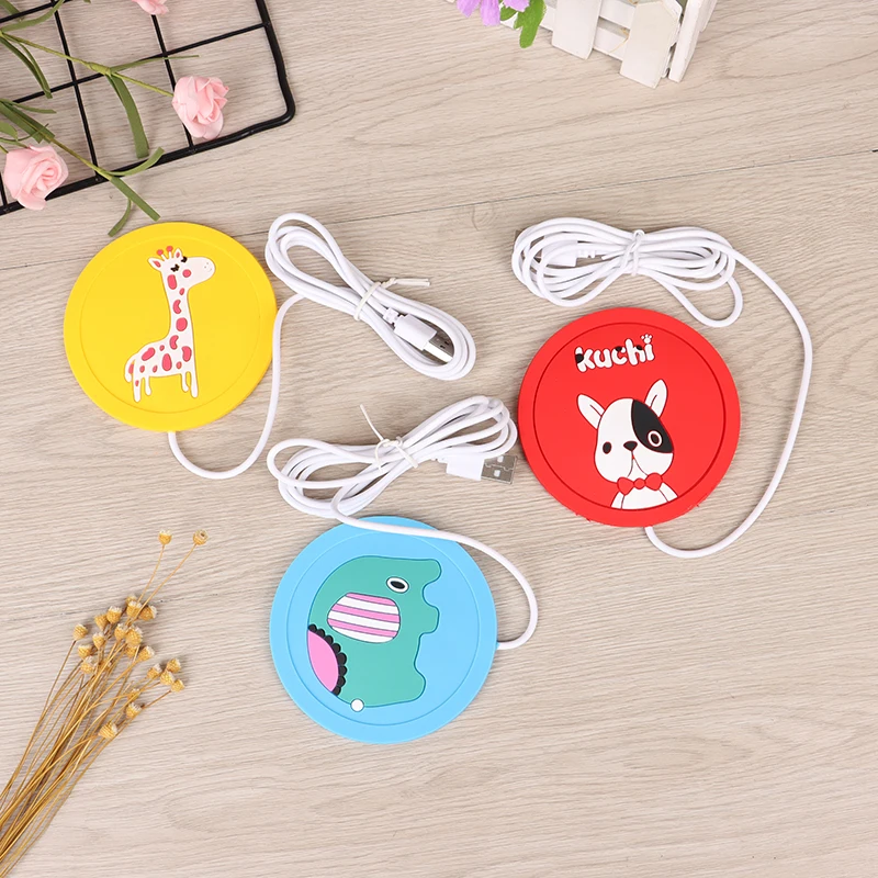 Горячая Распродажа сохраняющие тепло чашки нагревательный USB-коврик грелка