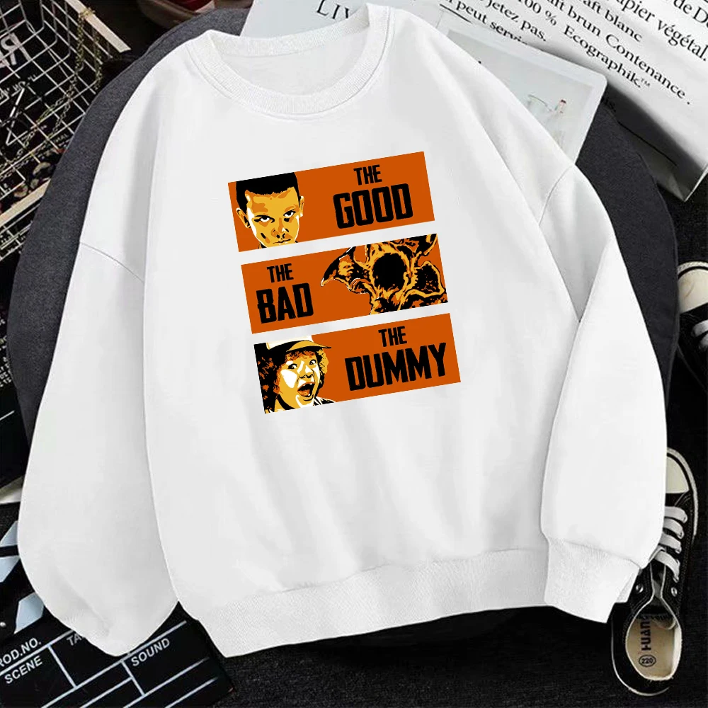 

Stranger Things Movie TV Print Hoodie Casual Loose Simple Sweatshirts Mens Autumn 2021 Cotton Hoodies Pullover Hip Hop Men Hoody